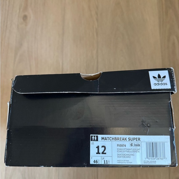 Adidas Red and White Sneakers - Picture 7 of 7